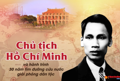 Chủ tịch Hồ Chí Minh và hành trình 30 năm tìm đường cứu nước, giải phóng dân tộc