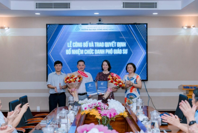 Lễ công bố và trao quyết định bổ nhiệm chức danh Phó Giáo sư